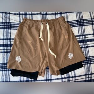 Small brown darc sport shorts